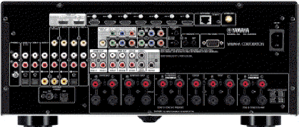 Yamaha Kit Amplificador AV RX-V379 + Colunas 5.1 NS-P20